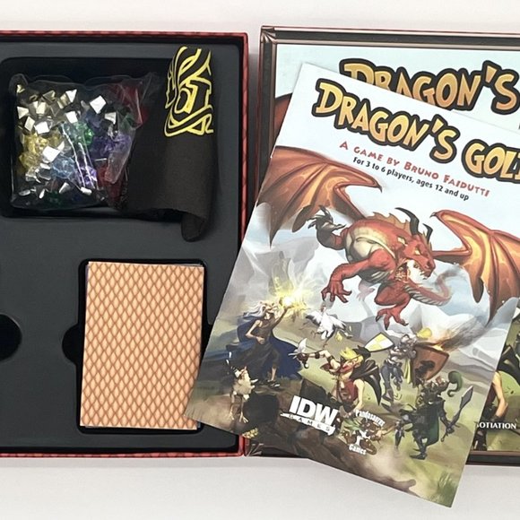 Dragon's Gold‎ Card Game by IDW Games (2015, Game) Complete - Picture 3 of 3